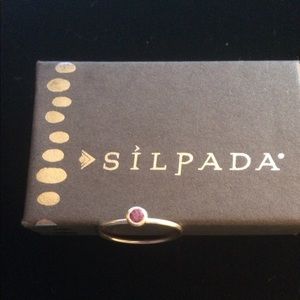 💜PRICE DROP! Silpada Sterling & Amethyst Ring
